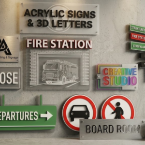 Acrylic & 3D Letter Signs